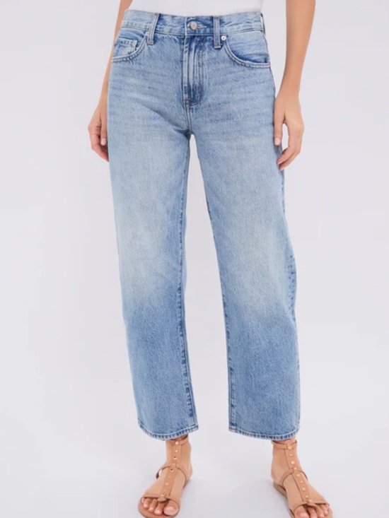 pistola Denim - NEW Pistola Bowie Lexi Mid Rise Bowed Straight